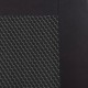 Καλύμματα Αυτοκινήτου Hοneycomb Prime Μαύρο-Γκρι Ζευ - 11715 42802
