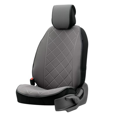 Πλατοκάθισμα Αυτοκινήτου Otom Active Pro Ύφασμα Τύπου Lacoste Ανάγλυφο Καπιτονέ Γκρι ACTP-102 1 Τεμάχιο - 11761 49330