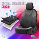 Καλύμματα Αυτοκινήτου Otom Signature Design Universal Δερματίνη / Rachel Σετ Εμπρός / Πίσω Μαύρο Με Άσπρη Ραφή SGT-2403 11 Τεμάχια - 11802 49370