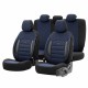 Καλύμματα Αυτοκινήτου Otom Sport Plus Design Universal Βαμβακερό Ύφασμα / Rachel / Δερματίνη Σετ Εμπρός / Πίσω Μαύρο - Μπλε SPTPLS-104 11 Τεμάχια - 11808 49378
