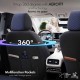 Καλύμματα Αυτοκινήτου Otom Sport Plus Design Universal Βαμβακερό Ύφασμα / Rachel / Δερματίνη Σετ Εμπρός / Πίσω Μαύρο - Μπλε SPTPLS-104 11 Τεμάχια - 11808 49378