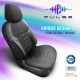 Καλύμματα Αυτοκινήτου Otom Pulse Design Universal Δερματίνη / Rachel Σετ Εμπρός / Πίσω Μαύρο PLS-2901 11 Τεμάχια - 11815 49380