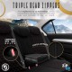 Καλύμματα Αυτοκινήτου Otom Emperor Design Universal Rachel / Δερματίνη Καπιτονέ Σετ Εμπρός / Πίσω Μαύρο Με Κόκκινο Κέντημα EMP-601 11 Τεμάχια - 11819 49388