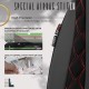 Καλύμματα Αυτοκινήτου Otom Emperor Design Universal Rachel / Δερματίνη Καπιτονέ Σετ Εμπρός / Πίσω Μαύρο Με Κόκκινο Κέντημα EMP-601 11 Τεμάχια - 11819 49388