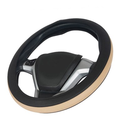 Κάλυμμα Τιμονιού Αυτοκινήτου Δερματίνη Otom Easy-Fit F-57 / DKG-057 Μαύρο-Μπεζ Medium 37-39cm 1 Τεμάχιο - 12272 49408