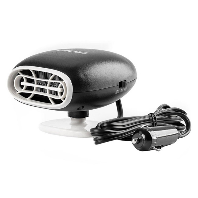 Αερόθερμο Αναπτήρα Αυτοκινήτου Amio (02900) 12V 150W 13Amp CH-09 Μαύρο-Λευκό 1 Τεμάχιο - 15278 49204