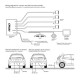 Parking Sensor Amio (01565) ΡDC Με 4 Led 22mm 1 Τεμάχιο - 15851 44577