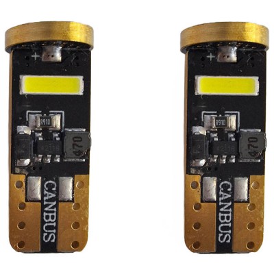 Λάμπες T10 3 Led Canbus 12V - 24V 2 Τεμάχια - 16070 49906