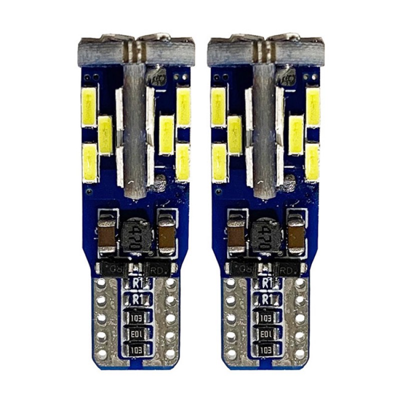 Λάμπες T10 30 Led Canbus Λευκό 100548 2Τμχ - 16084 49183
