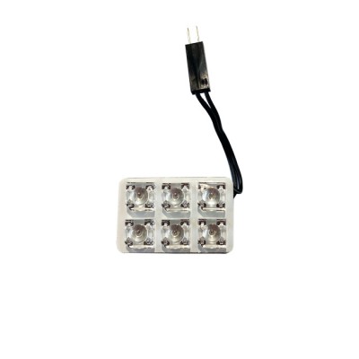 ΛΑΜΠΑ ΠΛΑΦΟΝ. 12V 6LED ΛΕΥΚΟ - 16150 42232