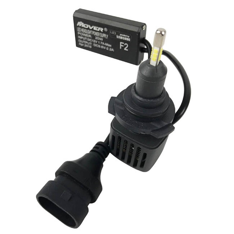 Λάμπες Led HB4 9006 F2 Samsung 12Volt 20Watt 2000lm 6500k 2 Τεμάχια - 16898 44430