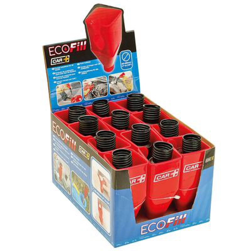 Χωνί Ecofill Πλαστικό Κόκκινο Fillexp (20-65mm) 1 Τεμάχιο - 17397 44521