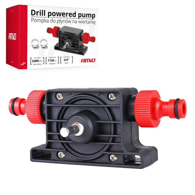 Αντλία Νερού, Λαδιού Amio (02653) 3400RPM 1136 lt/h, 3/4