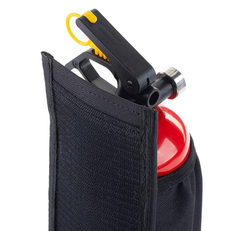 Θήκη Πυροσβεστήρα Amio (02867) Με Velcro 27x10cm Μαύρο 1Τμχ - 18505 49207