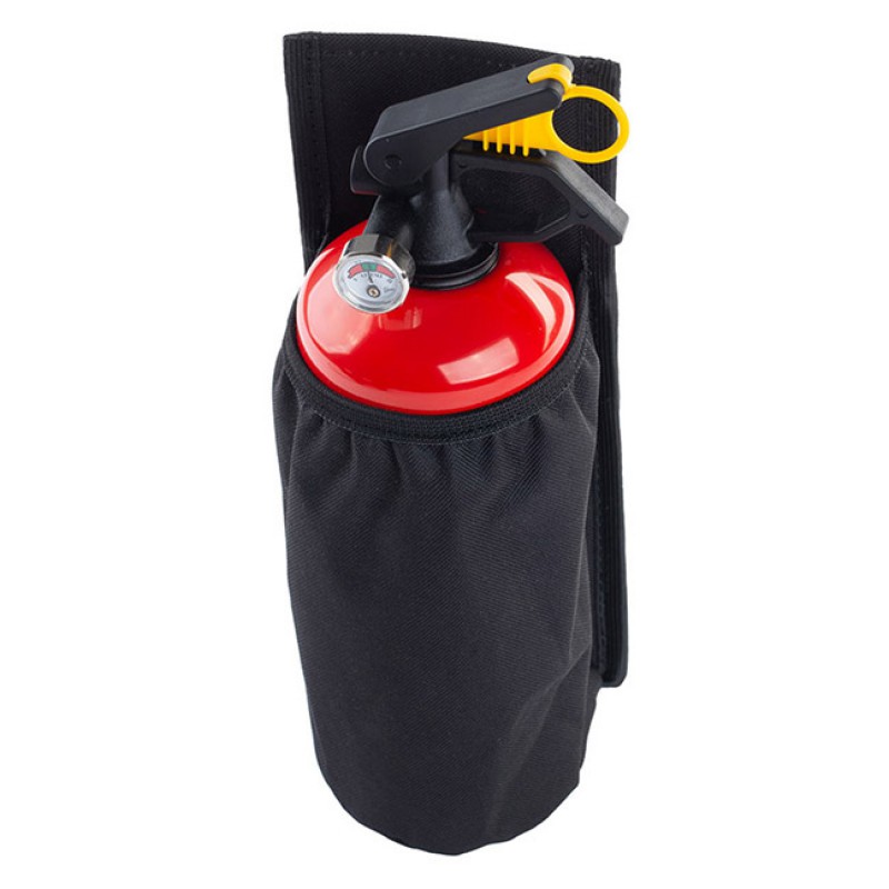 Θήκη Πυροσβεστήρα Amio (02867) Με Velcro 27x10cm Μαύρο 1Τμχ - 18505 49207