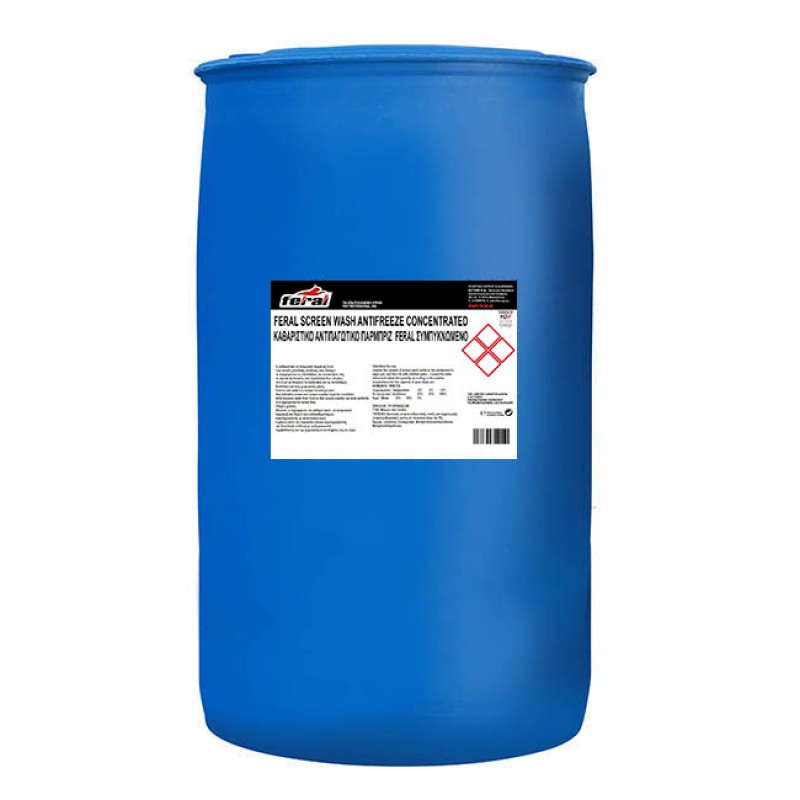 Καθαριστικό Και Αντιπαγωτικό Παρμπρίζ Συμπυκνωμένο -18°C Feral 200lt 1 Τεμάχιο - 18735 41286