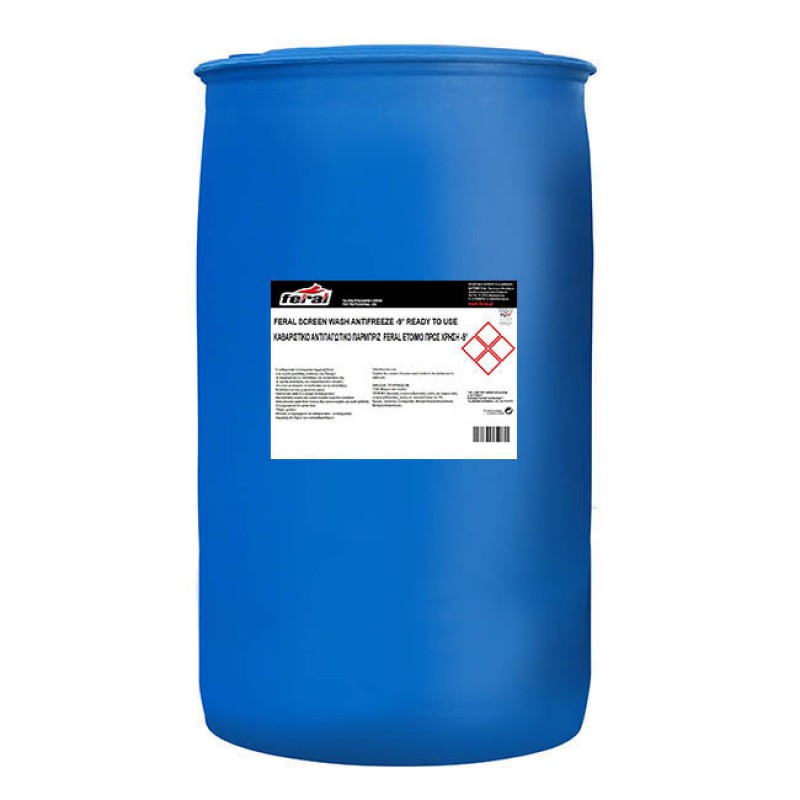 Καθαριστικό Και Αντιπαγωτικό Παρμπρίζ -9°C Feral 200lt 1 Τεμάχιο - 18736 41284