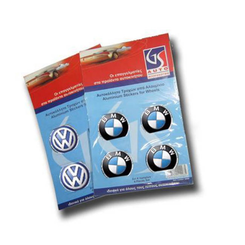 Αυτοκόλλητα Ζαντών Σμάλτο Alfa Romeo 60mm 4Τμχ - 20903 39502