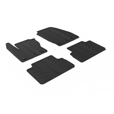 Πατάκια Αυτοκινήτου Gledring (0554) Συμβατά Με Ford C-Max 5D 2015+ 4Τμχ - 21128 46977