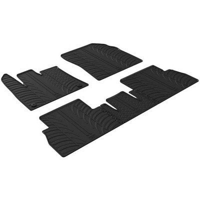 Πατάκια Αυτοκινήτου Gledring (0722) Συμβατά Με Citroen Berlingo / Peugeot Rifter / Opel Combo 02.2018+ / Round F - 21267 50422