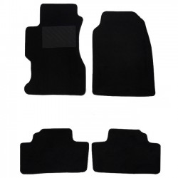 Μοκέτες Αυτοκινήτου Συμβατές Με Toyota Corolla 2001-2007 Μαύρες 4Τμχ - 21300 43082