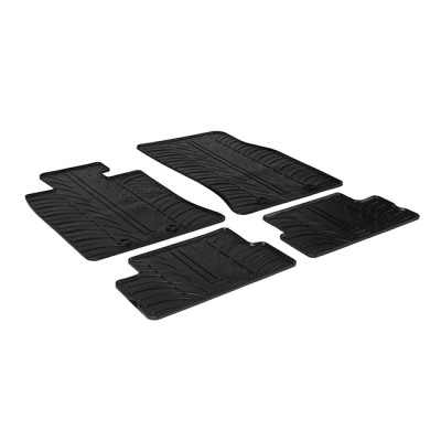 Πατάκια Αυτοκινήτου Gledring (0406) Συμβατά Με Mini Cooper / Mini One 2006-02.2014 4Τμχ - 21431 42355