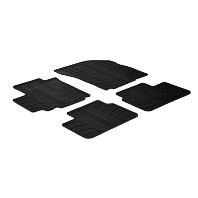 Πατάκια Αυτοκινήτου Gledring (0146) Συμβατά Με Fiat Sedici 2007+ / Suzuki SX4 2006+ 5D 4Τμχ - 21457 40302