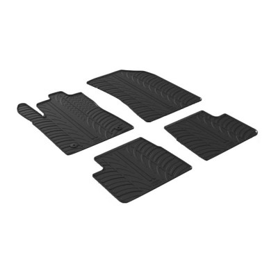 Πατάκια Αυτοκινήτου Gledring (0129) Συμβατά Με Citroen C3 (Μη Αυτόματο) 5D 11.2016+ 4Τμχ - 21460 46927