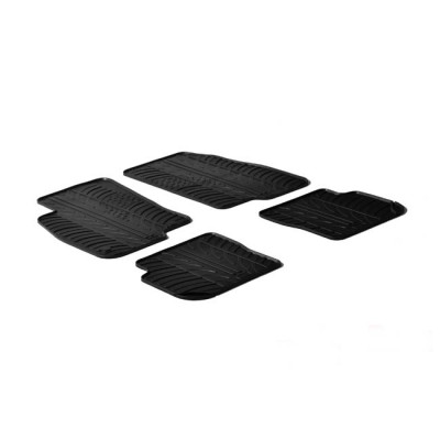 Πατάκια Αυτοκινήτου Gledring (0139) Συμβατά Με Fiat Punto Evo 2010-2014 4Τμχ - 21462 46925
