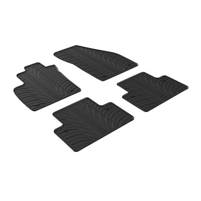 Πατάκια Αυτοκινήτου Gledring (0391) Συμβατά Με Volvo V50 / S40  (Manual) 2004-2011 4Τμχ - 21768 42256