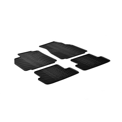 Πατάκια Αυτοκινήτου Gledring (0042) Συμβατά Με Renault Megane II 2002-2008 4Τμχ - 21801 42400