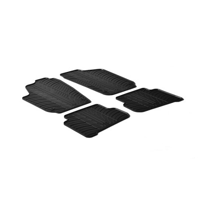 Πατάκια Αυτοκινήτου Gledring (0065) Συμβατά Με VW Polo 2009-09.2017 4Τμχ - 21815 42354