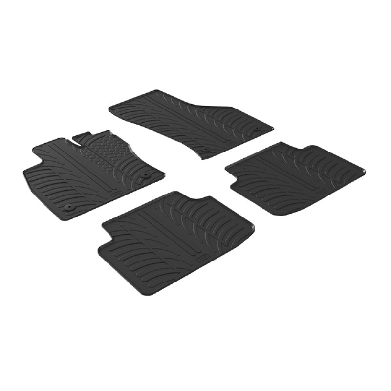 Πατάκια Αυτοκινήτου Gledring (0077) Συμβατά Με VW Passat (Variant / Limo / Autom) 2014+ 4Τμχ - 21816 42350