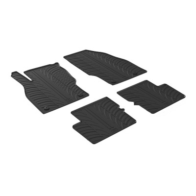 Πατάκια Αυτοκινήτου Gledring (0092) Συμβατά Με Opel Corsa E 5D 2014+ 4Τμχ - 21827 42306