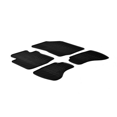 Πατάκια Αυτοκινήτου Gledring (0110) Συμβατά Με Citroen C1 / Peugeot 107 / Toyota Aygo 2005-2009 4Τμχ - 21830 42294