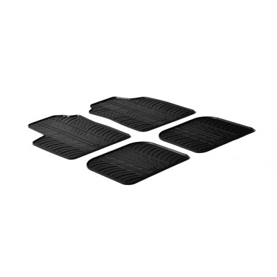 Πατάκια Αυτοκινήτου Gledring (0132) Συμβατά Με Fiat Panda 2003-2011 5D 4Τμχ - 21842 42258