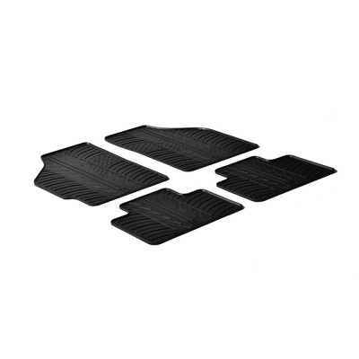Πατάκια Αυτοκινήτου Gledring (0139) Συμβατά Με Fiat Punto II 1999+ / 2003-2005 4Τμχ - 21844 42254