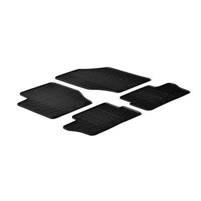 Πατάκια Αυτοκινήτου Gledring (0150) Συμβατά Με Peugeot 308 2007-09.2013 / 308 SW / Break 2008-2014 / 307 2001+ 4Τμχ - 21850 42444