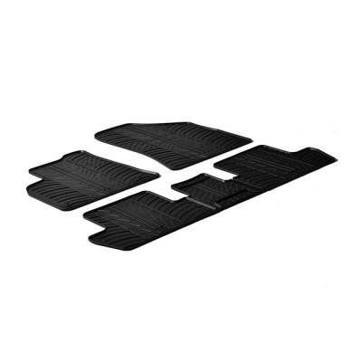 Πατάκια Αυτοκινήτου Gledring (0154) Συμβατά Με Peugeot 3008 2009-08.2016 / 5008 2009-04.2017 4Τμχ - 21854 42431