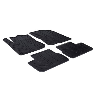 Πατάκια Αυτοκινήτου Gledring (0157) Συμβατά Με Peugeot 208 5D 2012+ 4Τμχ - 21856 42424