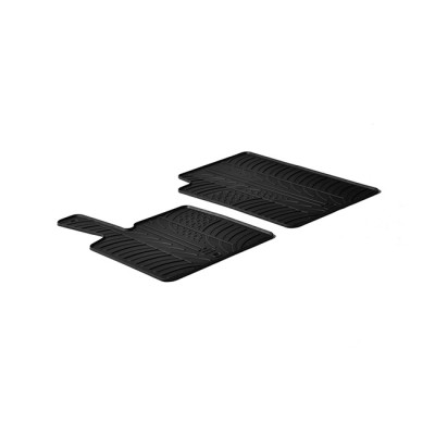 Πατάκια Αυτοκινήτου Gledring (0276) Συμβατά Με Smart 451 For Two 2006+ 2Τμχ - 21920 42449