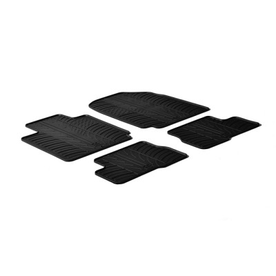 Πατάκια Αυτοκινήτου Gledring (0292) Συμβατά Με Nissan Micra 2003-2010 4Τμχ - 21942 40296
