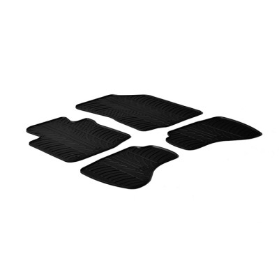 Πατάκια Αυτοκινήτου Gledring (0125) Συμβατά Με Citroen C1 / Peugeot 107 / Toyota Aygo 2010-2014 4Τμχ - 21956 42360