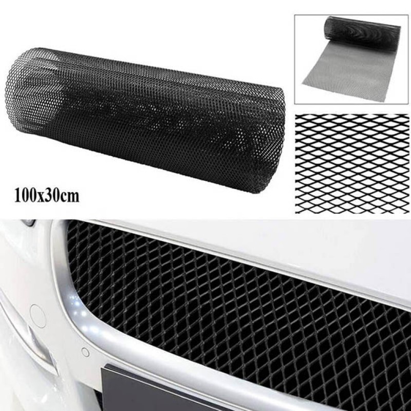 Σίτα Προφυλακτήρα Universal Αλουμινίου 100x30cm Μαύρη 1 Τεμάχιο - 22022 41670
