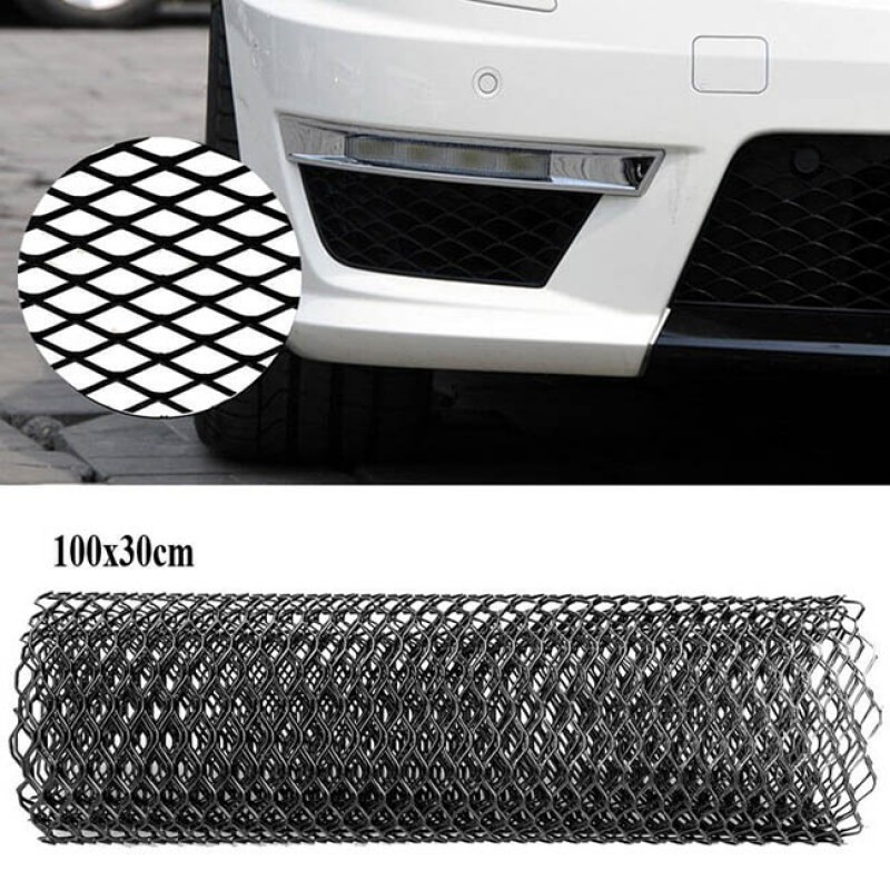 Σίτα Προφυλακτήρα Universal Αλουμινίου 100x30cm Μαύρη 1 Τεμάχιο - 22022 41670