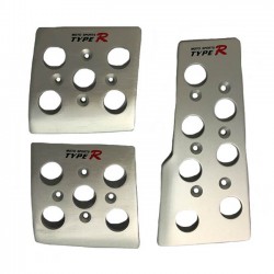 Πεντάλ Αλουμινίου Universal Type-R 2407 Ασημί Σετ 3 Τεμάχια - 22307 40437