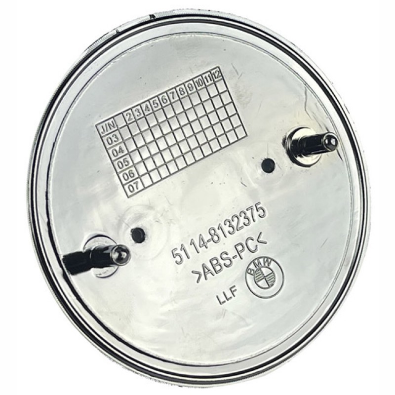 Σήμα Κουμπωτό Τύπου BMW Άσπρο - Μπλε 8.3x3cm 1 Τεμάχιο - 24000 45130