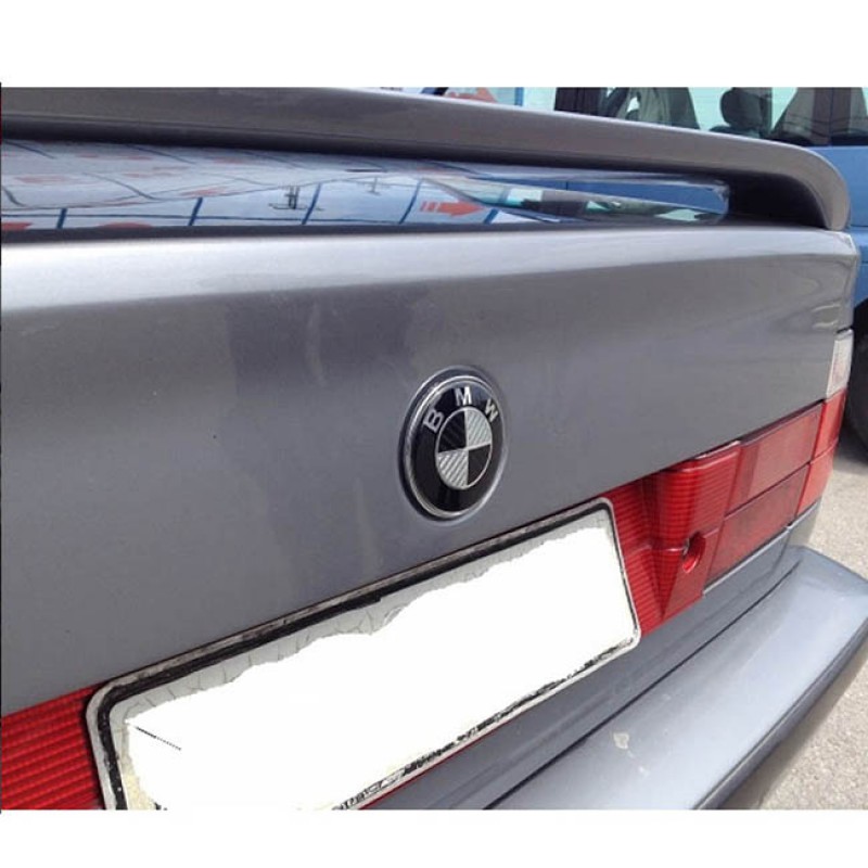 Σήμα Κουμπωτό Τύπου BMW Carbon 8.3x3cm 1 Τεμάχιο - 24001 45131