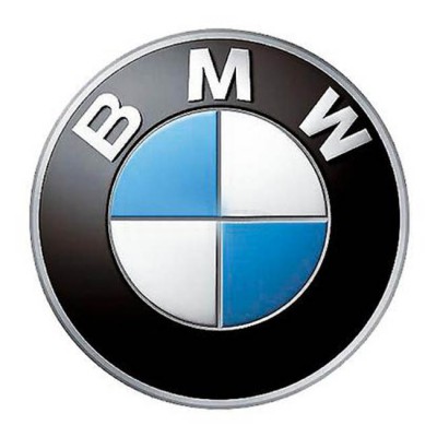Σήμα Κουμπωτό Τύπου BMW Άσπρο - Μπλε 4.5χ1.5cm 1 Τεμάχιο - 24416 45127