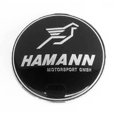 Σήμα Αυτοκόλλητο Τύπου BMW Hamman Για Το Τιμόνι Μαύρο 1 Τεμάχιο - 24425 39620